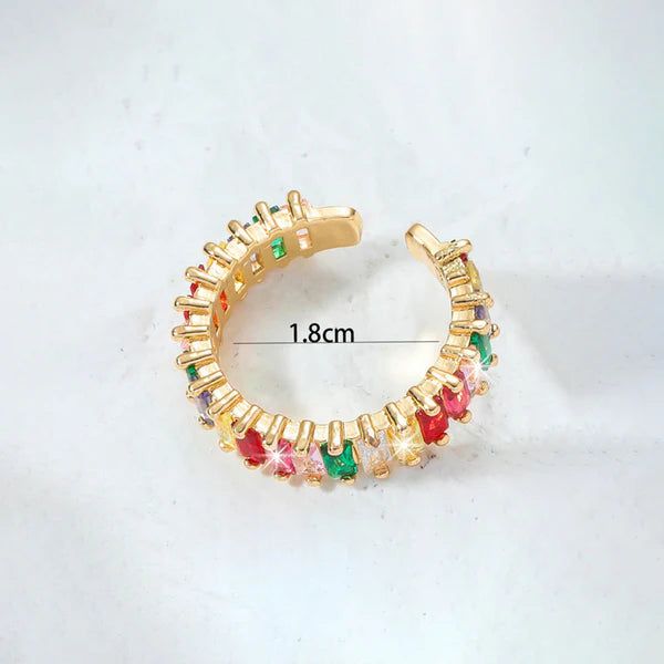 Eternity Rainbow Radiance Ring