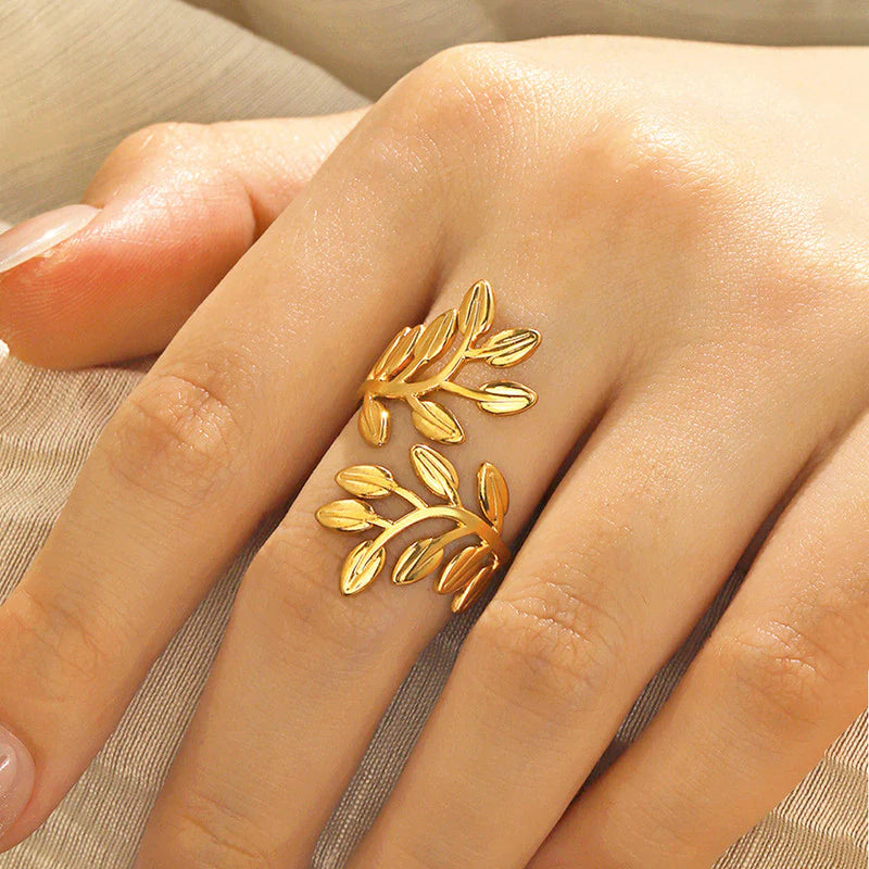 Leaf Wrap Ring