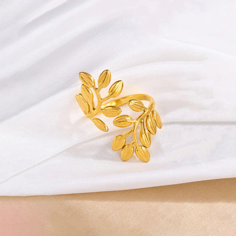 Leaf Wrap Ring