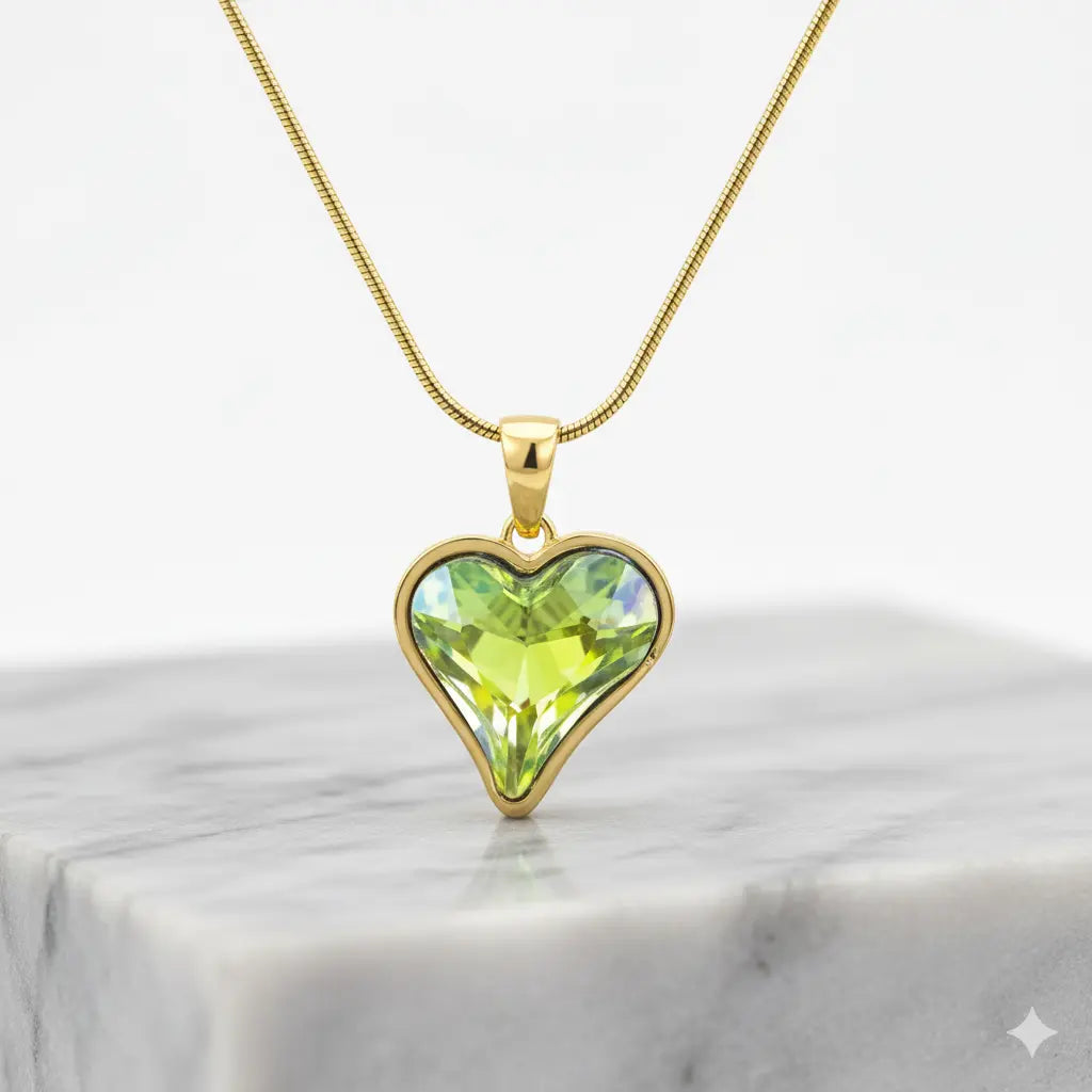Leaf Heart Necklace