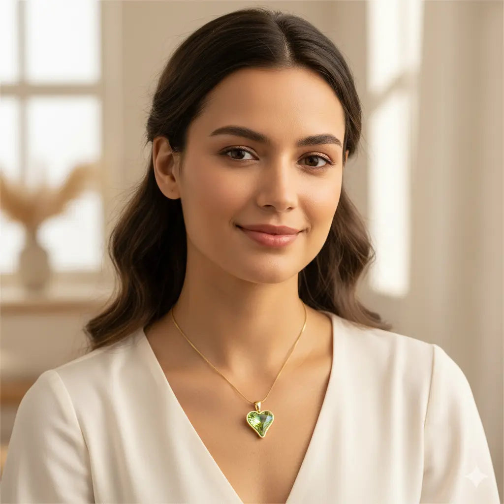 Leaf Heart Necklace