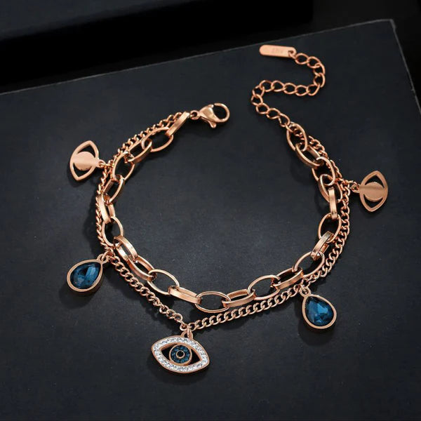 Evil Eye American Diamond Bracelet