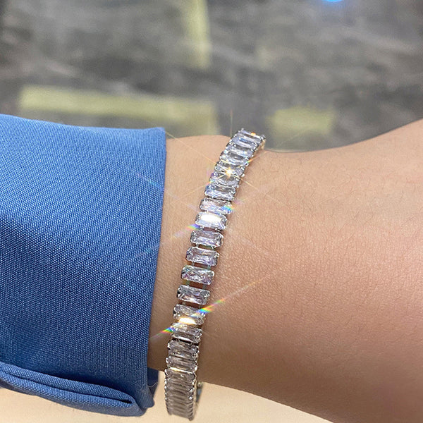 Cubic Zirconia Tennis Bracelet