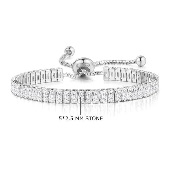Cubic Zirconia Tennis Bracelet